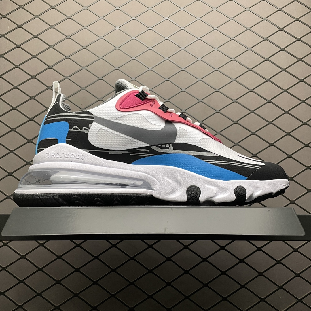 200 Nike Max 270 React 混合科技半掌气垫 DA4303-100