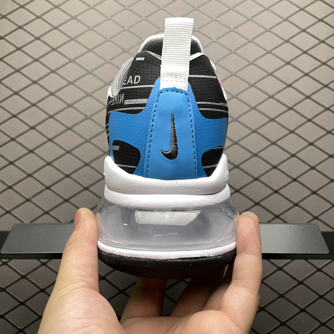 200 Nike Max 270 React 混合科技半掌气垫 DA4303-100