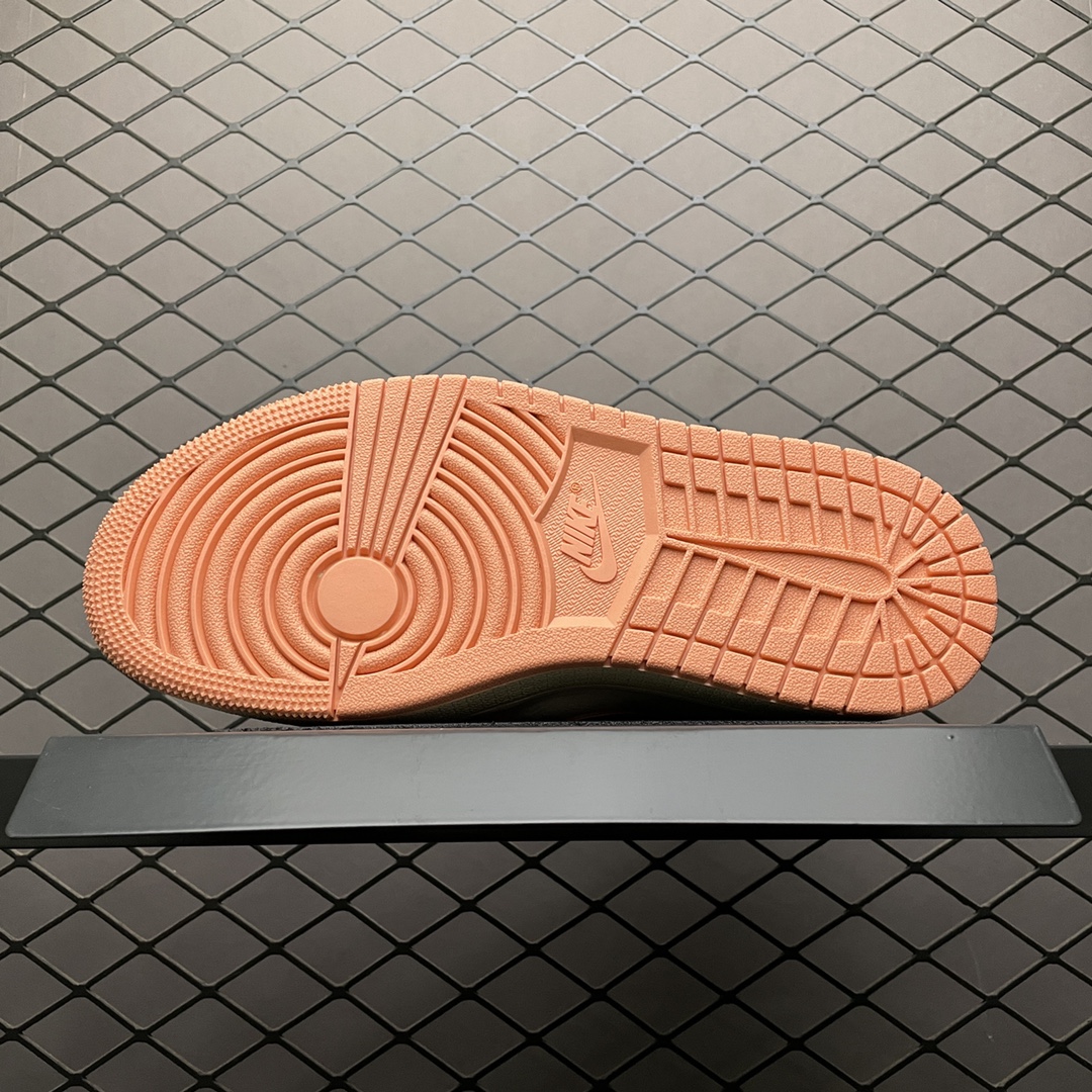 240 Air Jordan 1 Mid  ” Apricot Orange ” 杏橙 AJ1乔1中帮文化篮球鞋 DH4270-800