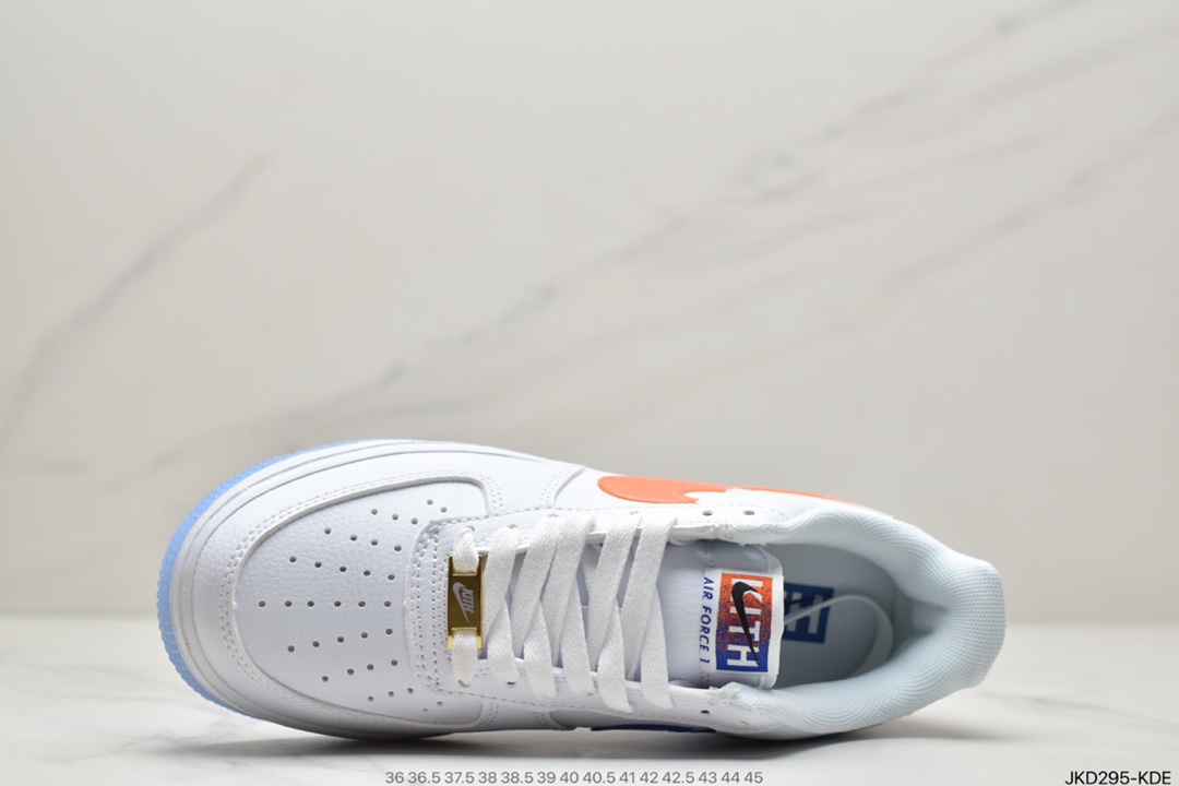 160 耐克KITH x Nike Air Force 1 ” NYC ” 联名款空军一号低帮休闲运动板鞋 CZ7928-100