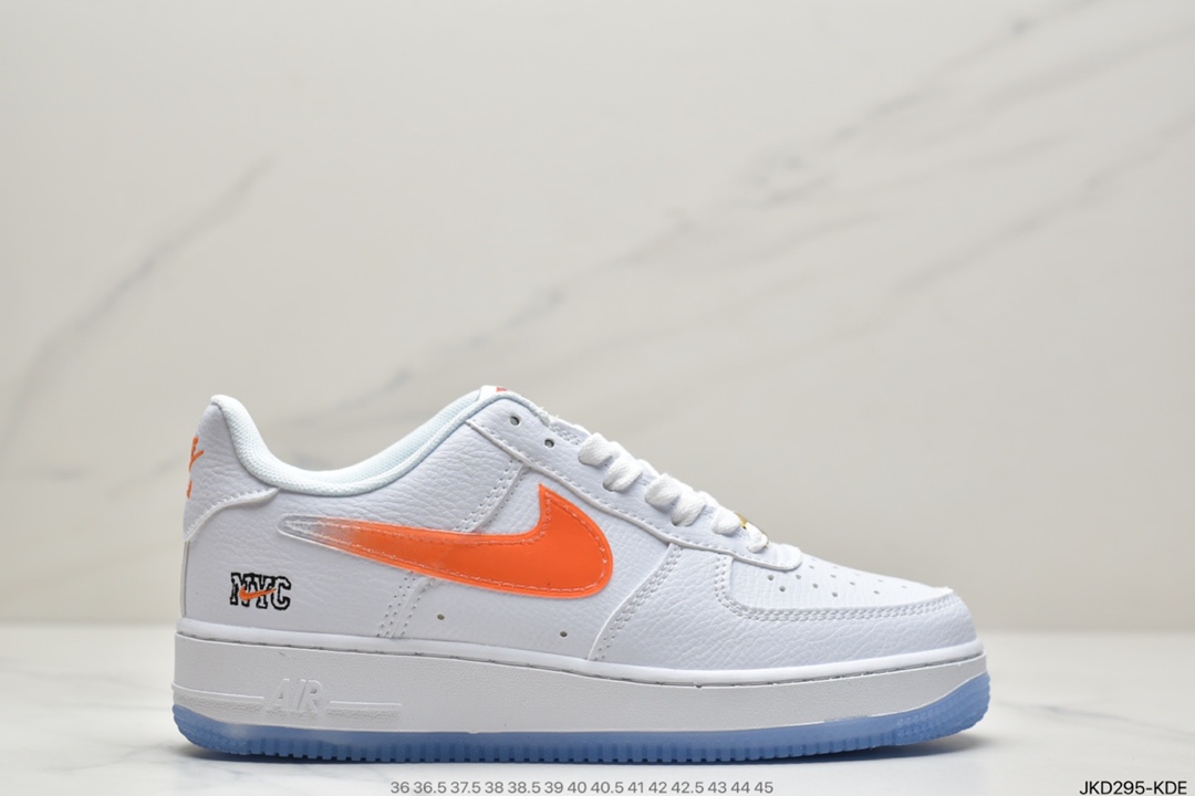 160 耐克KITH x Nike Air Force 1 ” NYC ” 联名款空军一号低帮休闲运动板鞋 CZ7928-100