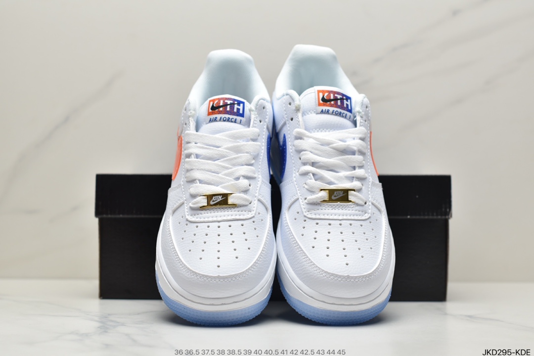 160 耐克KITH x Nike Air Force 1 ” NYC ” 联名款空军一号低帮休闲运动板鞋 CZ7928-100