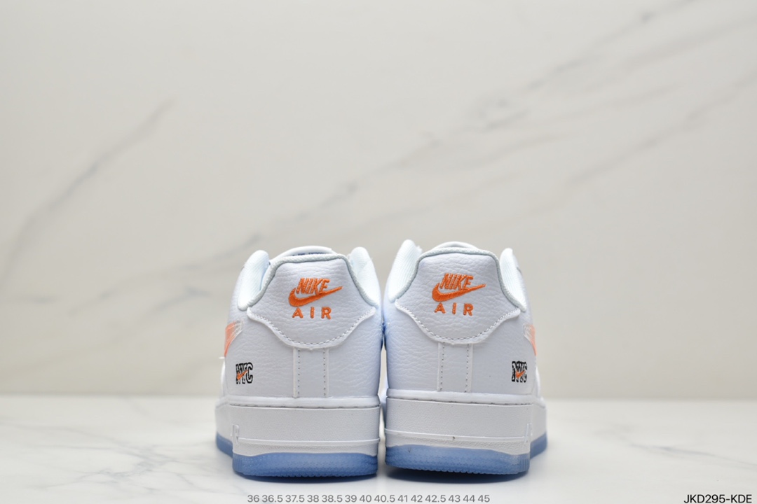 160 耐克KITH x Nike Air Force 1 ” NYC ” 联名款空军一号低帮休闲运动板鞋 CZ7928-100