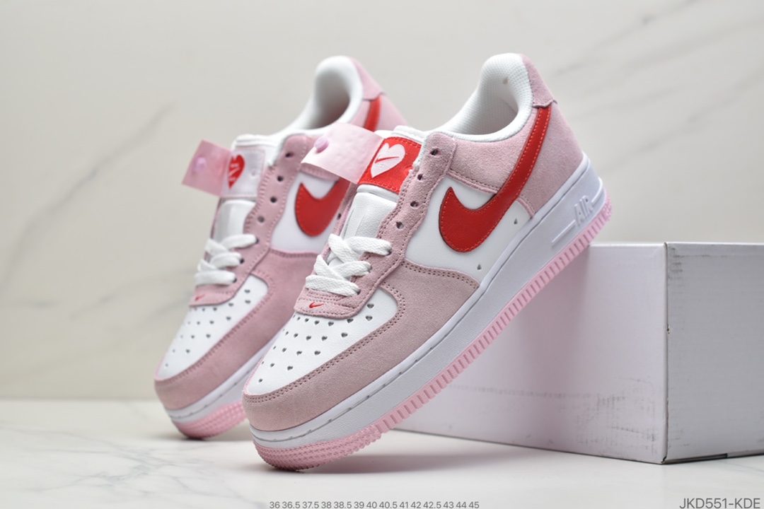 160 耐克NK Air Force 1 Low QS “Love Letter” 空军一号低帮情人节 DD3384-600