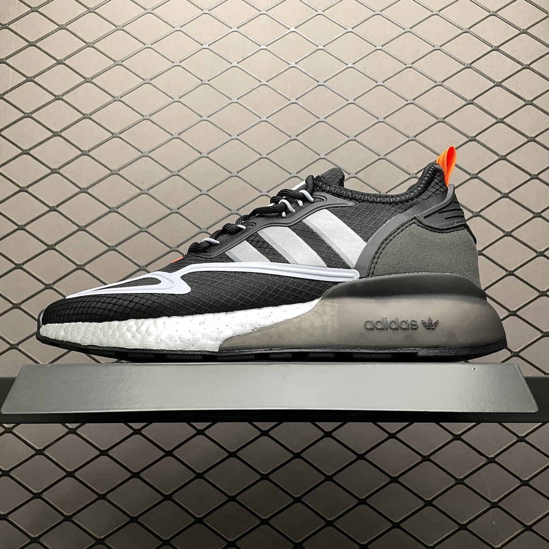 240 NASA x AD 阿迪 ZX 2K 联名款爆米花中底跑鞋 FY5724
