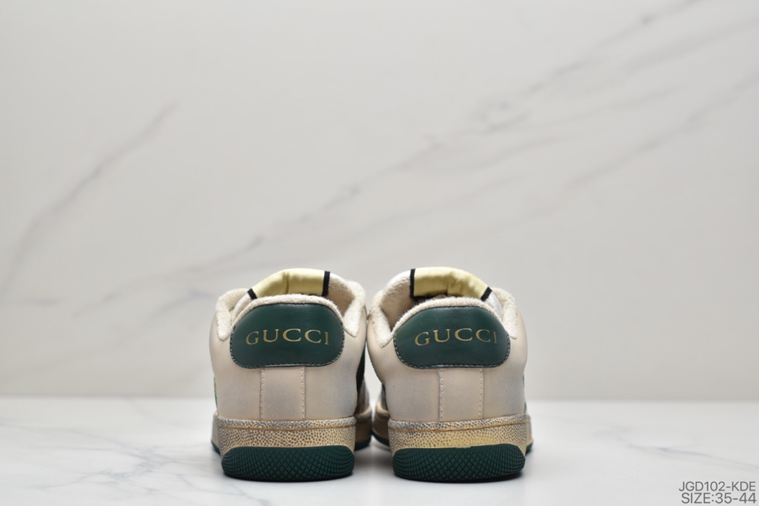 180 Gucci Distressed Screener sneaker 古驰小脏鞋系列
