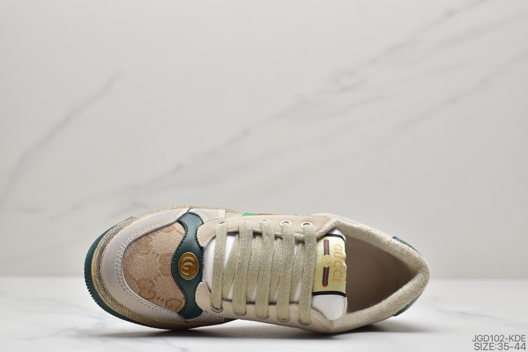 180 Gucci Distressed Screener sneaker 古驰小脏鞋系列