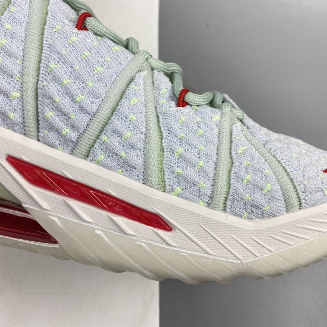 260 Nike Lebron China XVIII EP”Empire Jade”勒布朗·詹姆斯18代签名战靴室内实战高帮运动飞织篮球鞋“紫禁重器”DB7644-002