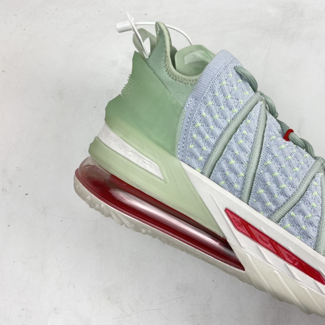 260 Nike Lebron China XVIII EP”Empire Jade”勒布朗·詹姆斯18代签名战靴室内实战高帮运动飞织篮球鞋“紫禁重器”DB7644-002