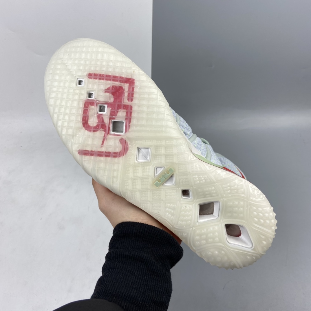 260 Nike Lebron China XVIII EP”Empire Jade”勒布朗·詹姆斯18代签名战靴室内实战高帮运动飞织篮球鞋“紫禁重器”DB7644-002