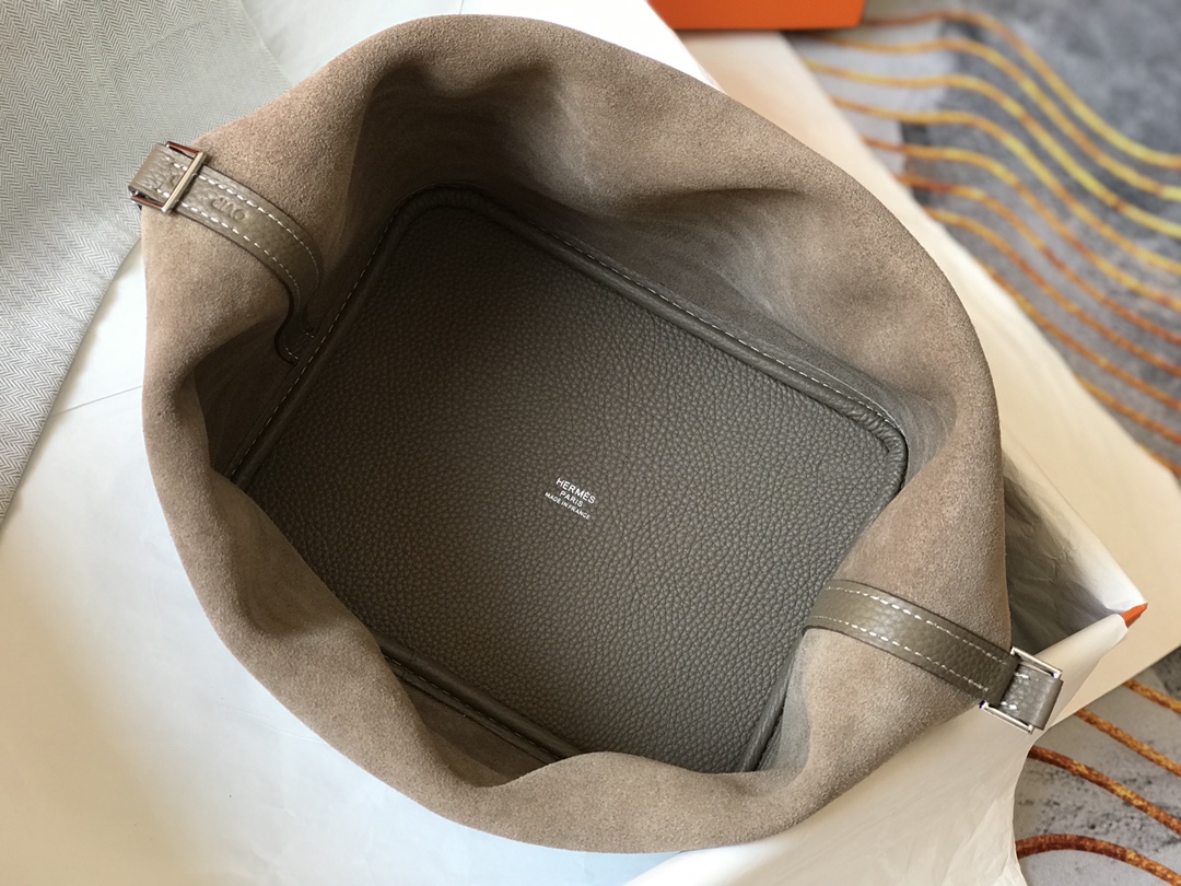 爱马仕 Hermès 高定典藏经典高奢皮具手袋托特包斜挎包女包 #157FE7B2 8