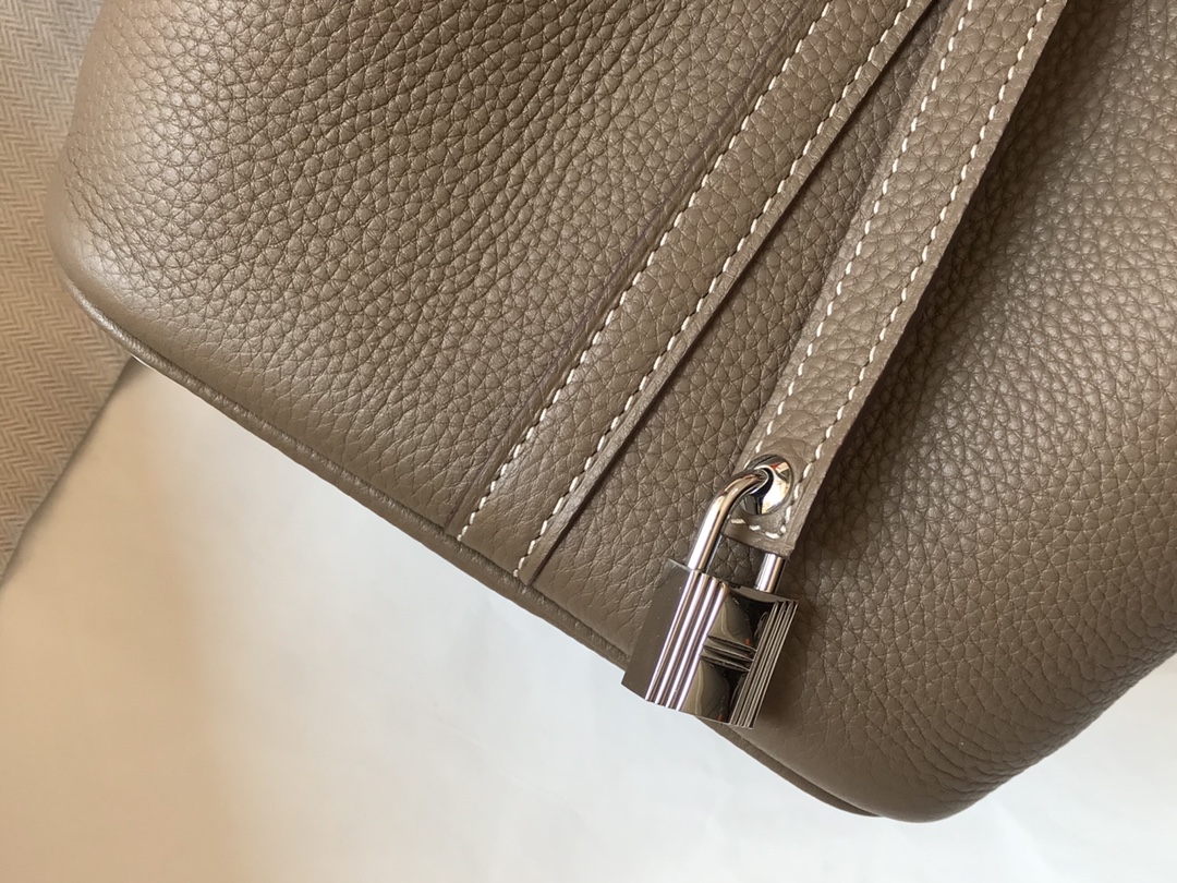 爱马仕 Hermès 高定典藏经典高奢皮具手袋托特包斜挎包女包 #157FE7B2 7