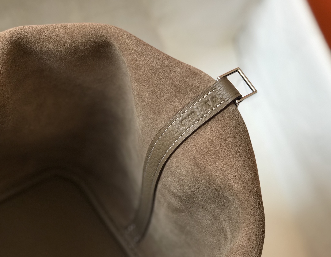 爱马仕 Hermès 高定典藏经典高奢皮具手袋托特包斜挎包女包 #157FE7B2 9