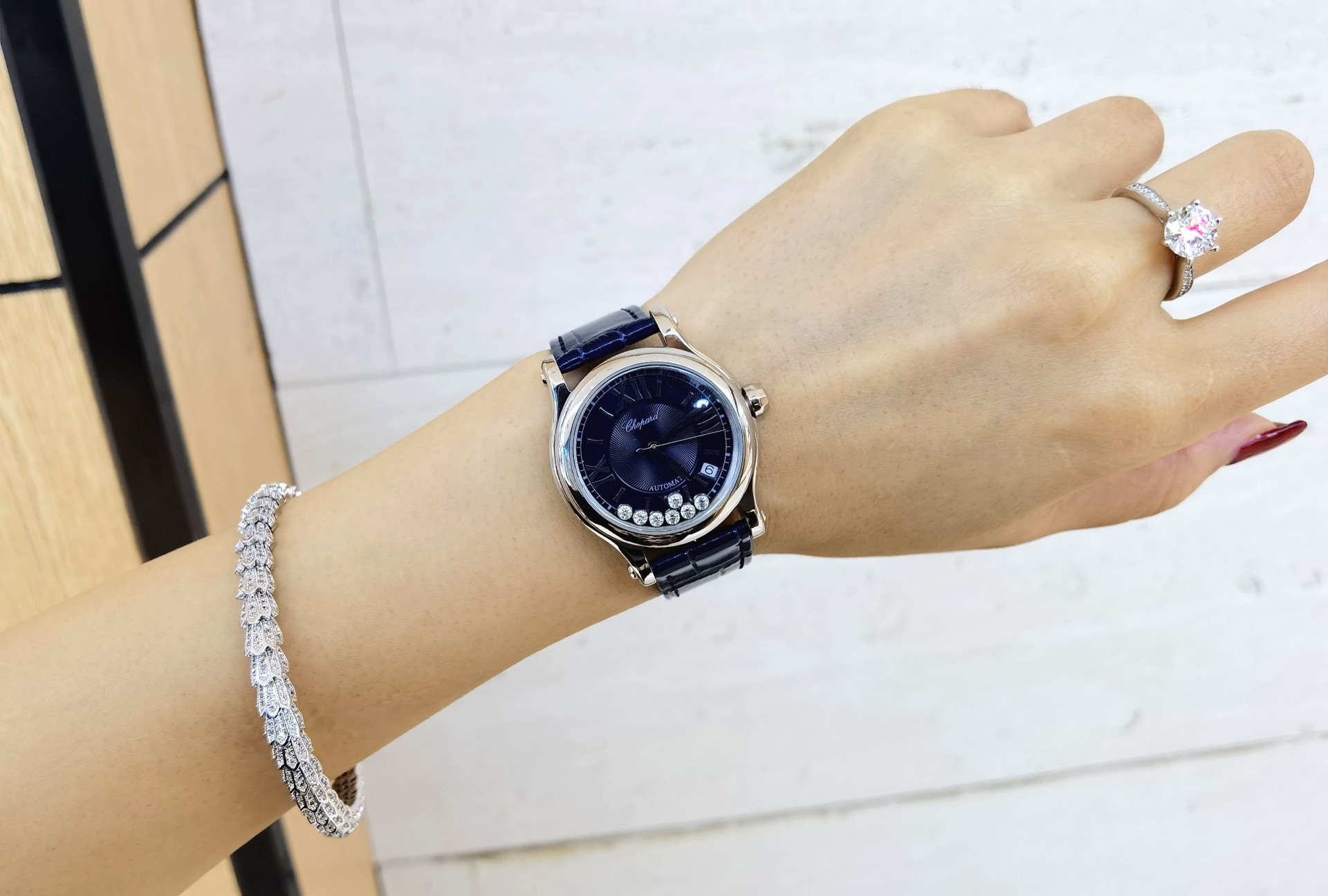 Chopard 全网独家 完美品质 萧邦快乐钻 舞动的快乐钻石 “有金有钻”寓意有进有赚