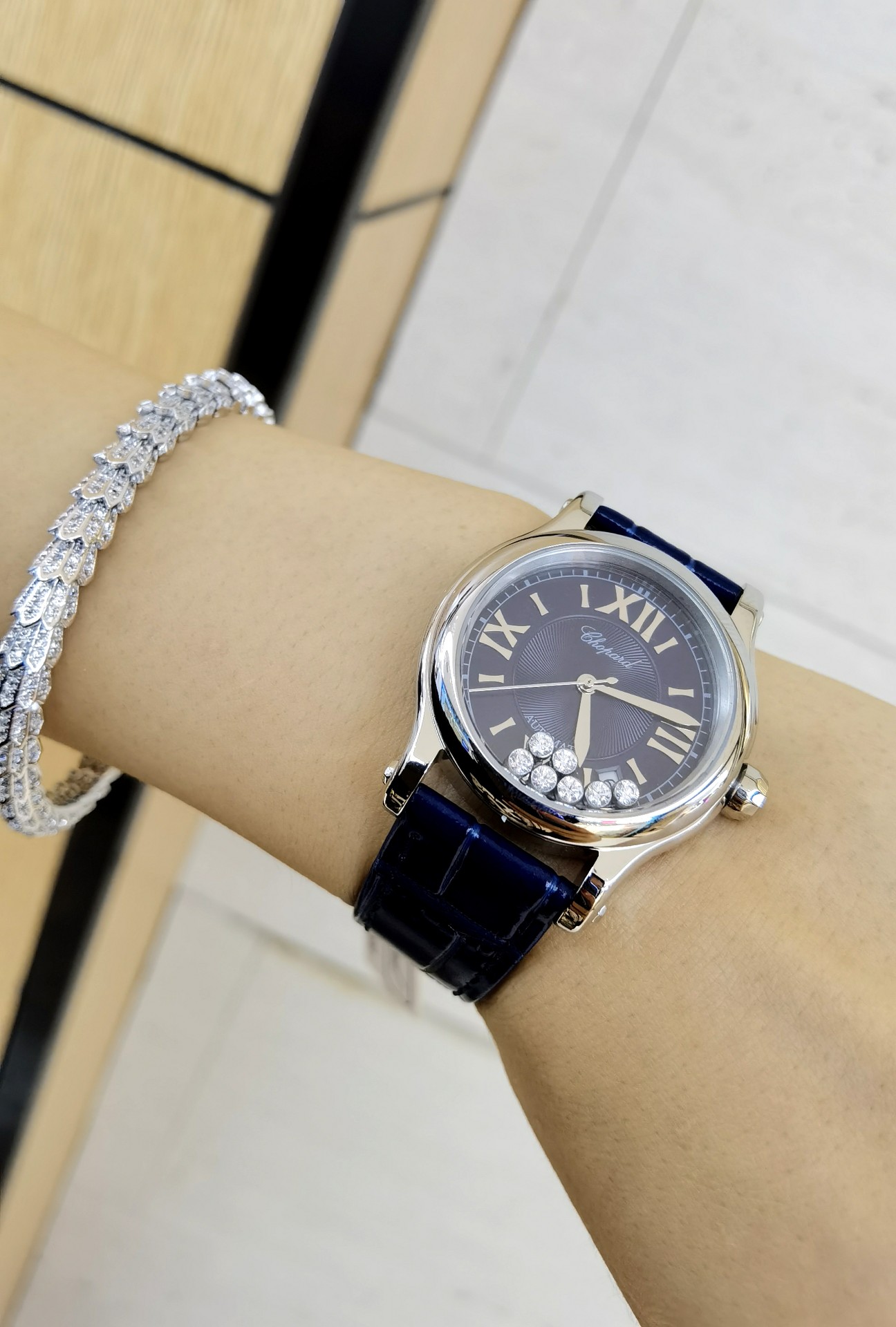 Chopard 全网独家 完美品质 萧邦快乐钻 舞动的快乐钻石 “有金有钻”寓意有进有赚