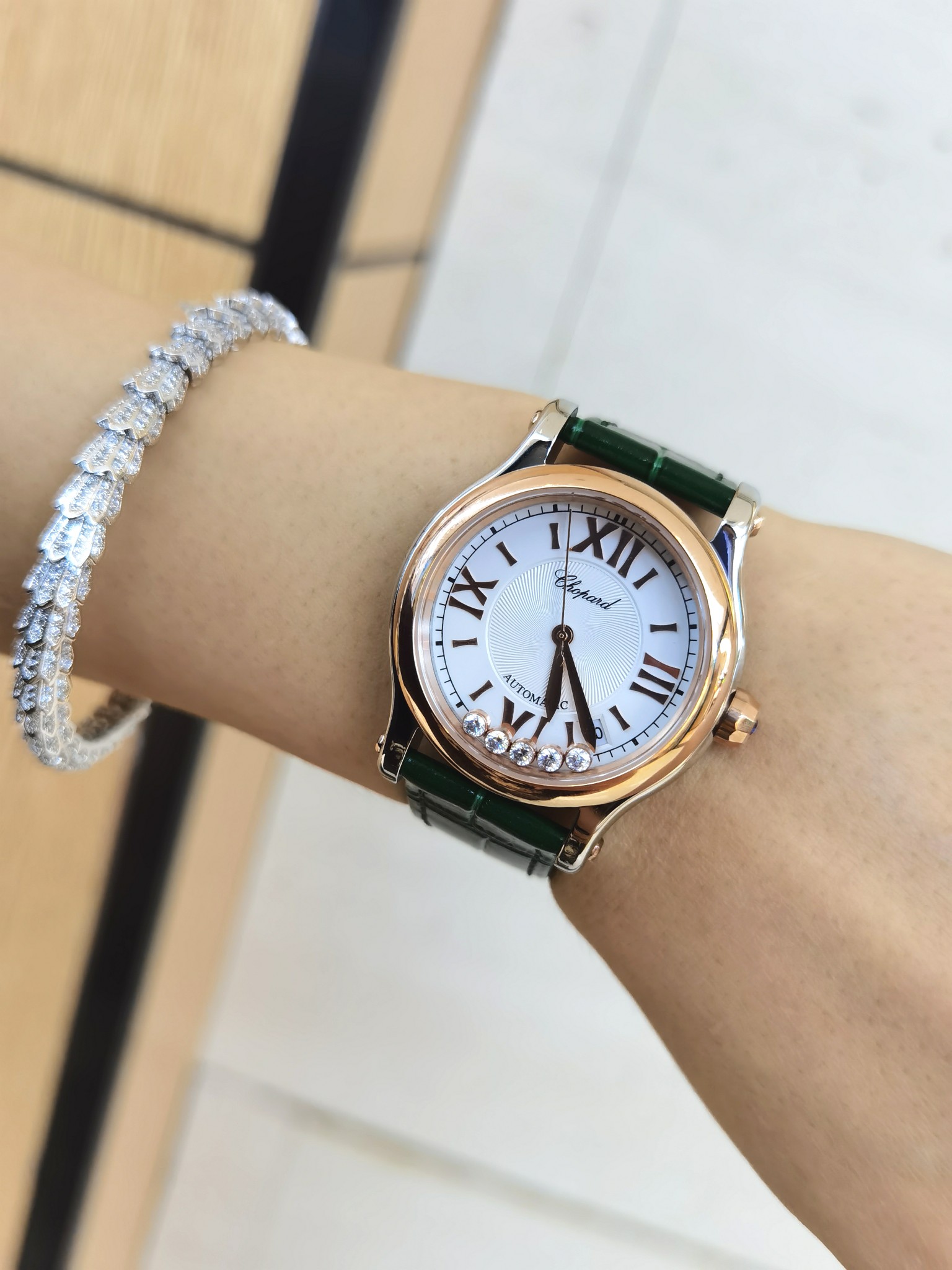 Chopard 全网独家 完美品质 萧邦快乐钻 舞动的快乐钻石 “有金有钻”寓意有进有赚
