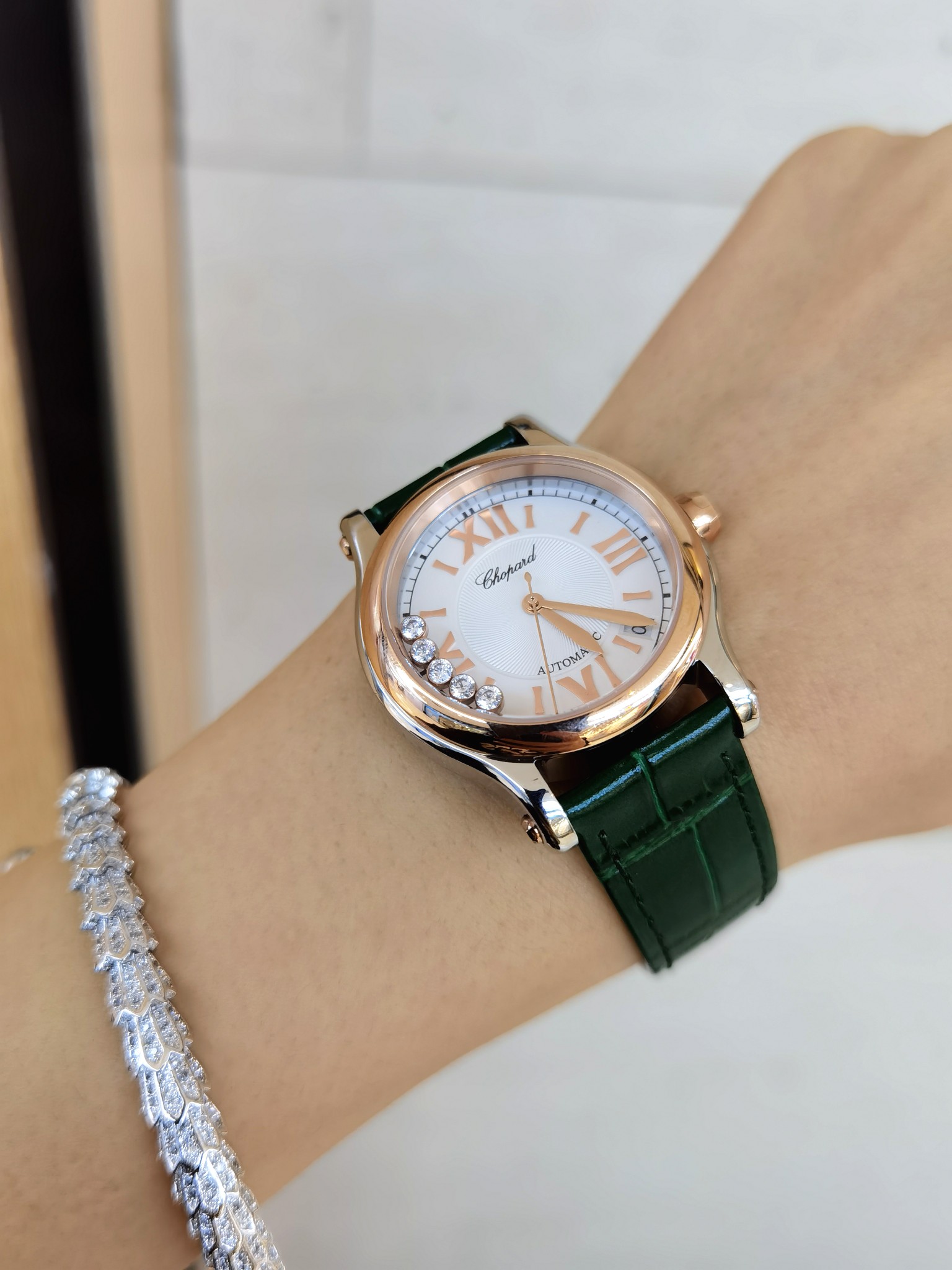 Chopard 全网独家 完美品质 萧邦快乐钻 舞动的快乐钻石 “有金有钻”寓意有进有赚
