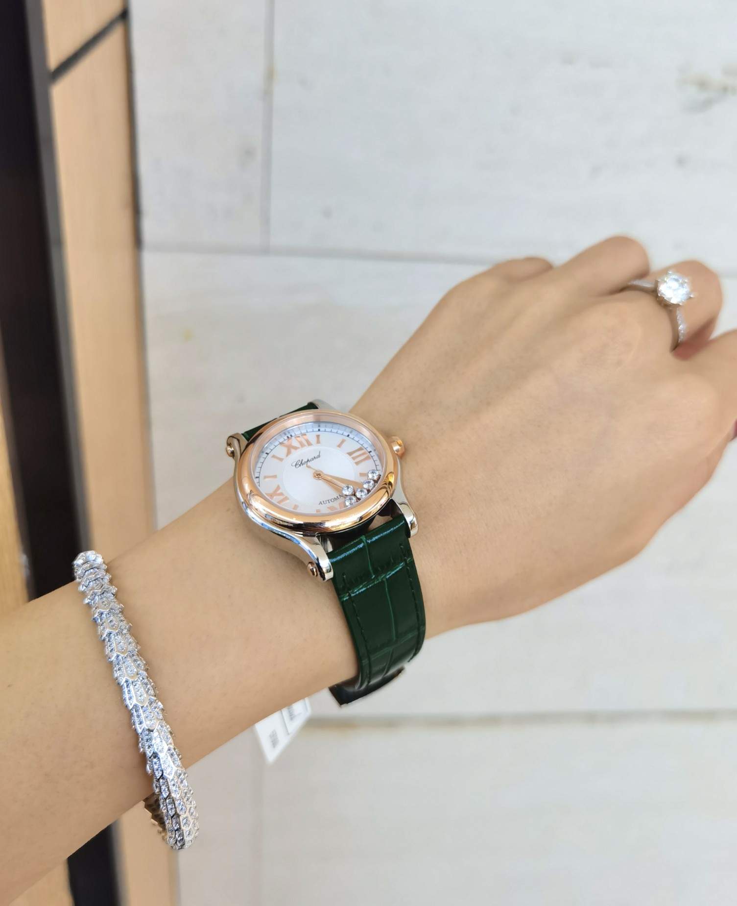Chopard 全网独家 完美品质 萧邦快乐钻 舞动的快乐钻石 “有金有钻”寓意有进有赚