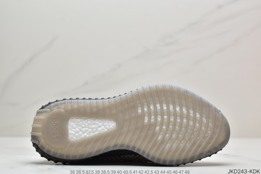160 联乘侃爷Kanye West x Adidas Yeezy Boost 350 V2”Ash Stone”百搭轻便爆米花中底休闲运动慢跑鞋“火山灰岩兵马俑”GW0089