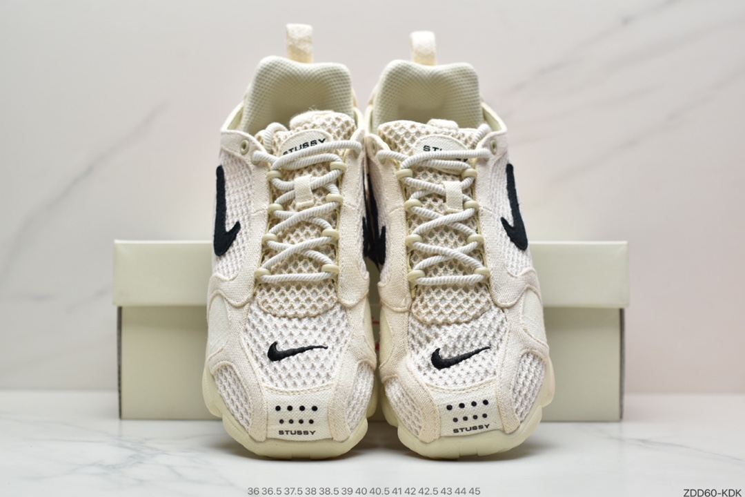 240 Stussy斯图西 x Nike Air Zoom Spiridon Caged 2斯皮东里牢笼2代列系复休古闲运动跑慢鞋CQ5486-200