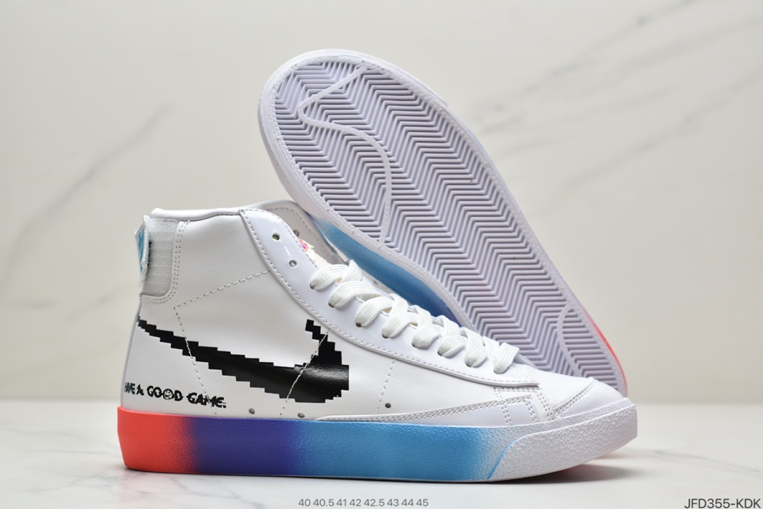 180 耐克 Nike Blazer 77 Vintage “Have a good game”“电玩像素 ” 开拓者 复古经典高帮百搭休闲运动板鞋