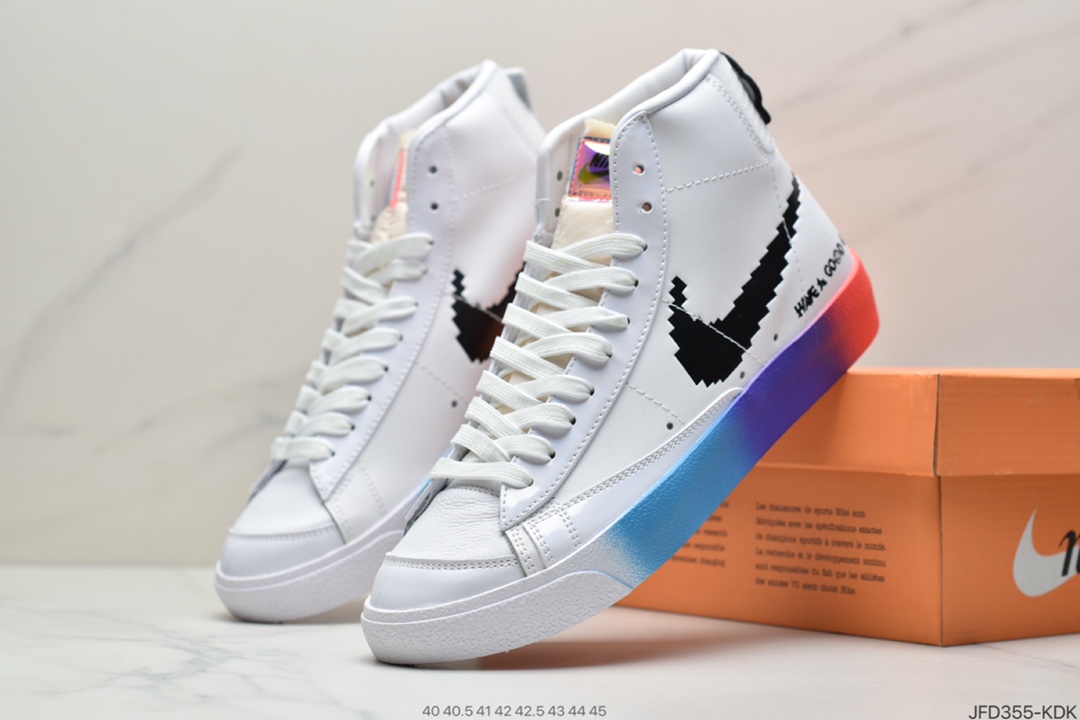 180 耐克 Nike Blazer 77 Vintage “Have a good game”“电玩像素 ” 开拓者 复古经典高帮百搭休闲运动板鞋