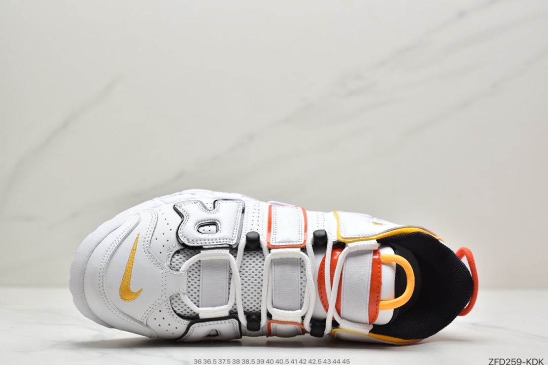 280 耐克Nike Air More Uptempo Barley Green 大皮蓬系列/大AIR” 时尚休闲大皮蓬篮球鞋