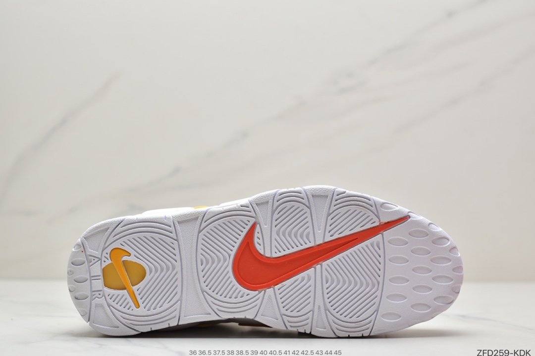 280 耐克Nike Air More Uptempo Barley Green 大皮蓬系列/大AIR” 时尚休闲大皮蓬篮球鞋