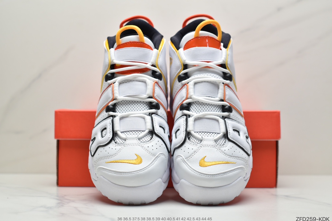 280 耐克Nike Air More Uptempo Barley Green 大皮蓬系列/大AIR” 时尚休闲大皮蓬篮球鞋