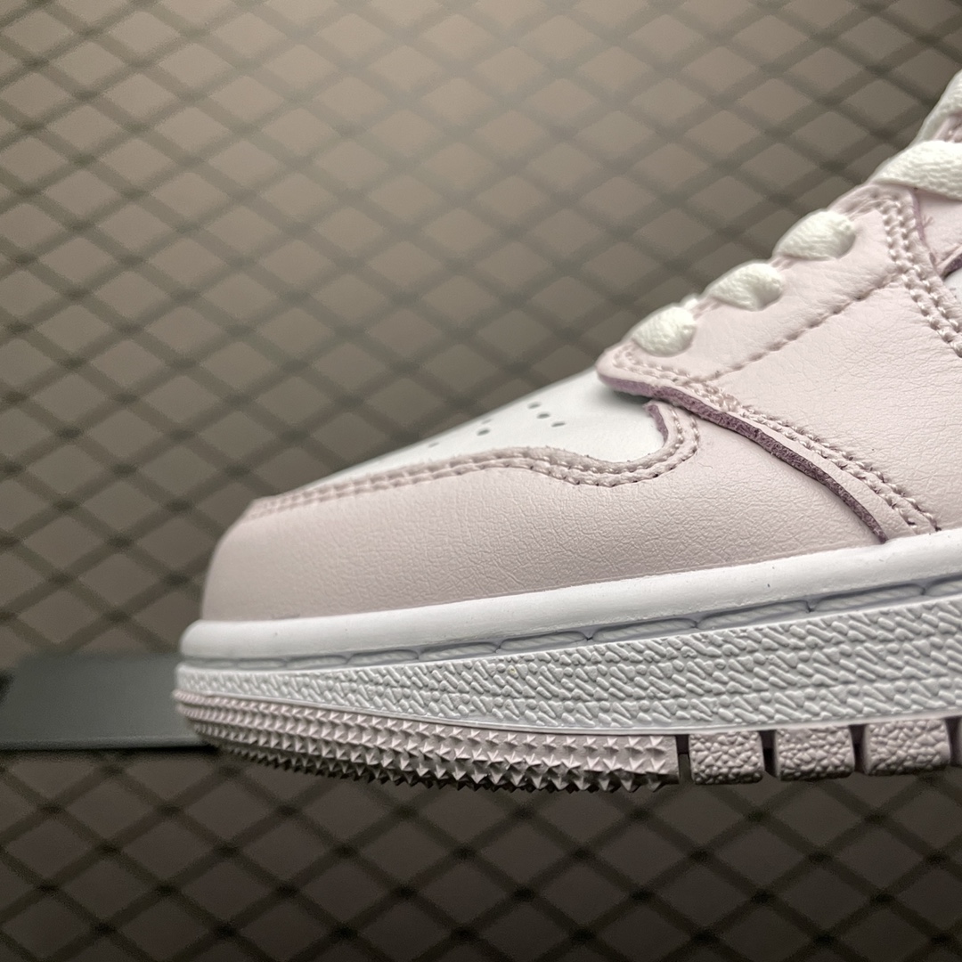 240 Air Jordan 1 Mid  ” Barely Rose ” 希粉 AJ1乔1中帮文化篮球鞋 BQ6472-500