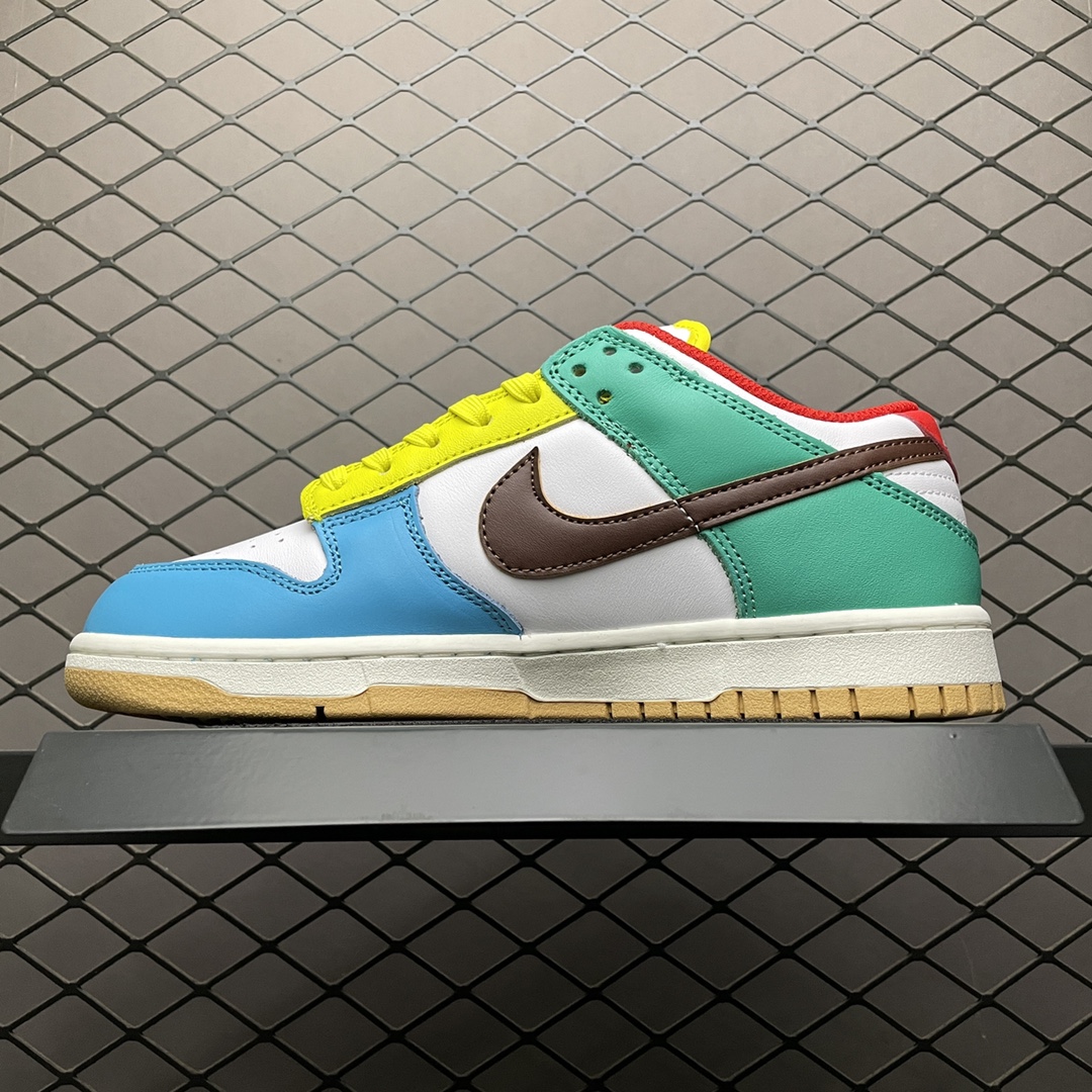 380 Nike SB Low ” Free 99 ”  鸳鸯款 低帮运动休闲板鞋 DH0952-100