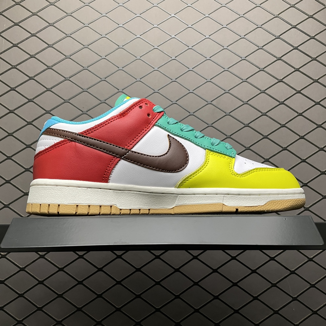 380 Nike SB Low ” Free 99 ”  鸳鸯款 低帮运动休闲板鞋 DH0952-100