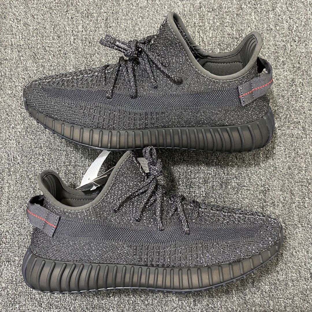 Yeezy350V2黑满天星尺码36