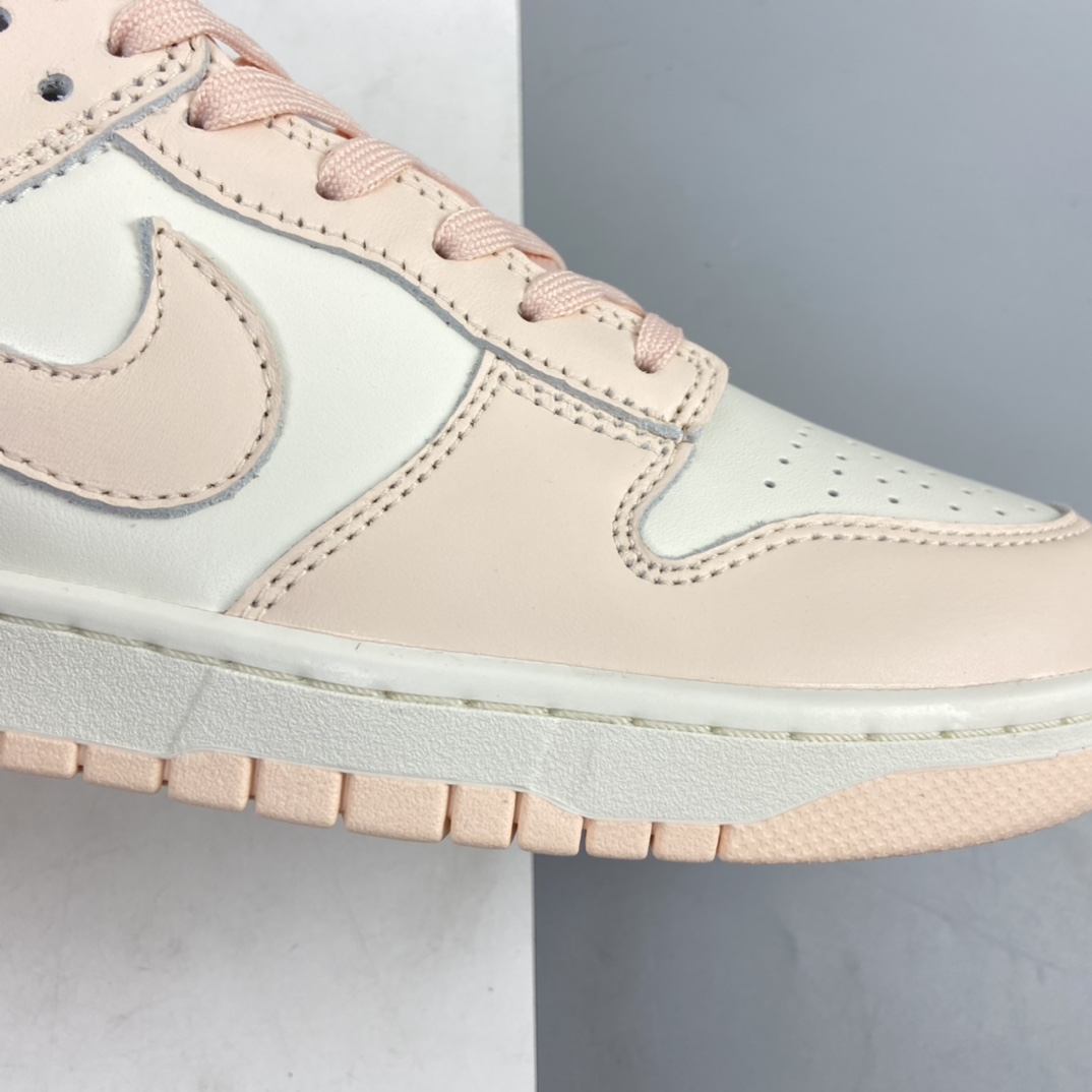 320 Nk SB Dunk Low ”Orange Pearl” 扣篮系列“樱花粉白粉珍珠”低帮休闲运动滑板鞋 DD1503-102
