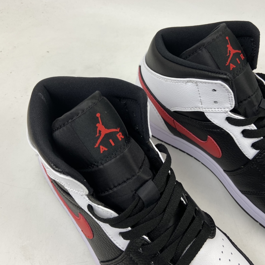 240 Air Jordan 1 Mid AJ1 乔1 中帮百搭休闲运动板鞋 554727-075