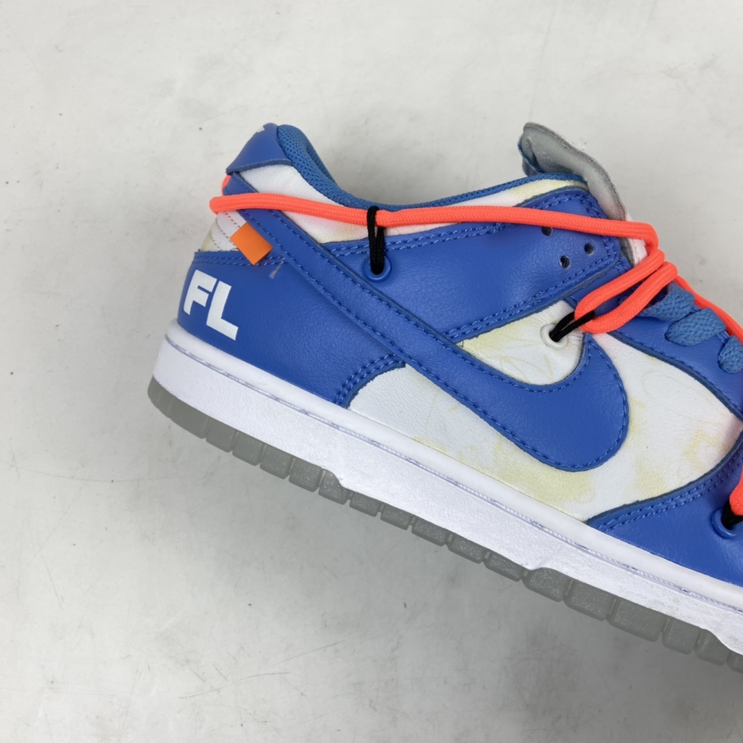 220 OFF-WHITE x Futura x Nike Dunk Low 扣篮系列低帮经典百搭休闲运动板鞋 DD0856-403