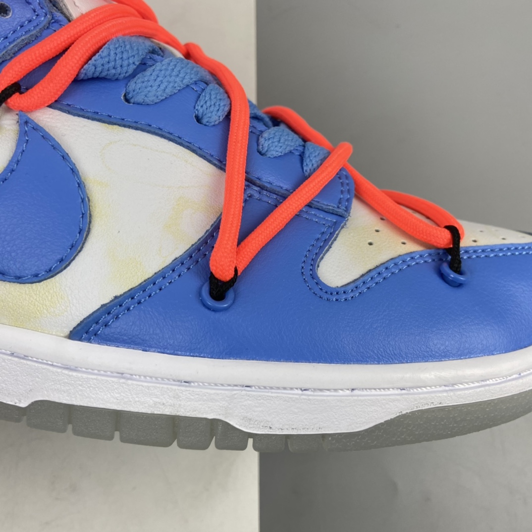 220 OFF-WHITE x Futura x Nike Dunk Low 扣篮系列低帮经典百搭休闲运动板鞋 DD0856-403