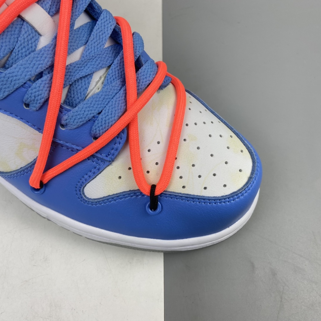 220 OFF-WHITE x Futura x Nike Dunk Low 扣篮系列低帮经典百搭休闲运动板鞋 DD0856-403