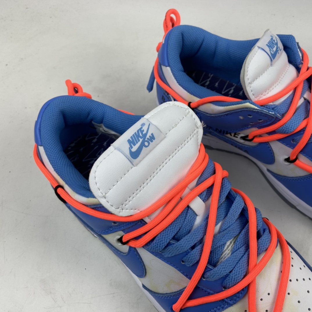 220 OFF-WHITE x Futura x Nike Dunk Low 扣篮系列低帮经典百搭休闲运动板鞋 DD0856-403