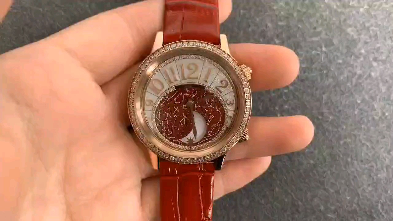 Cartier 绕月之旅 现在出发 积家Rendez-Vous Moon Serenity约会系列月相腕表【表壳】腕表尺寸36mmX10