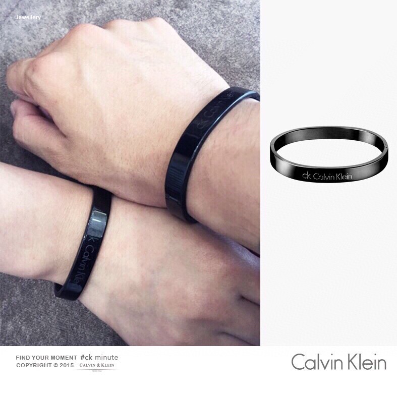 香港代购专柜正品 CK手镯  男女情侣款手环 欧美简约时尚．两个尺寸S码．M码P