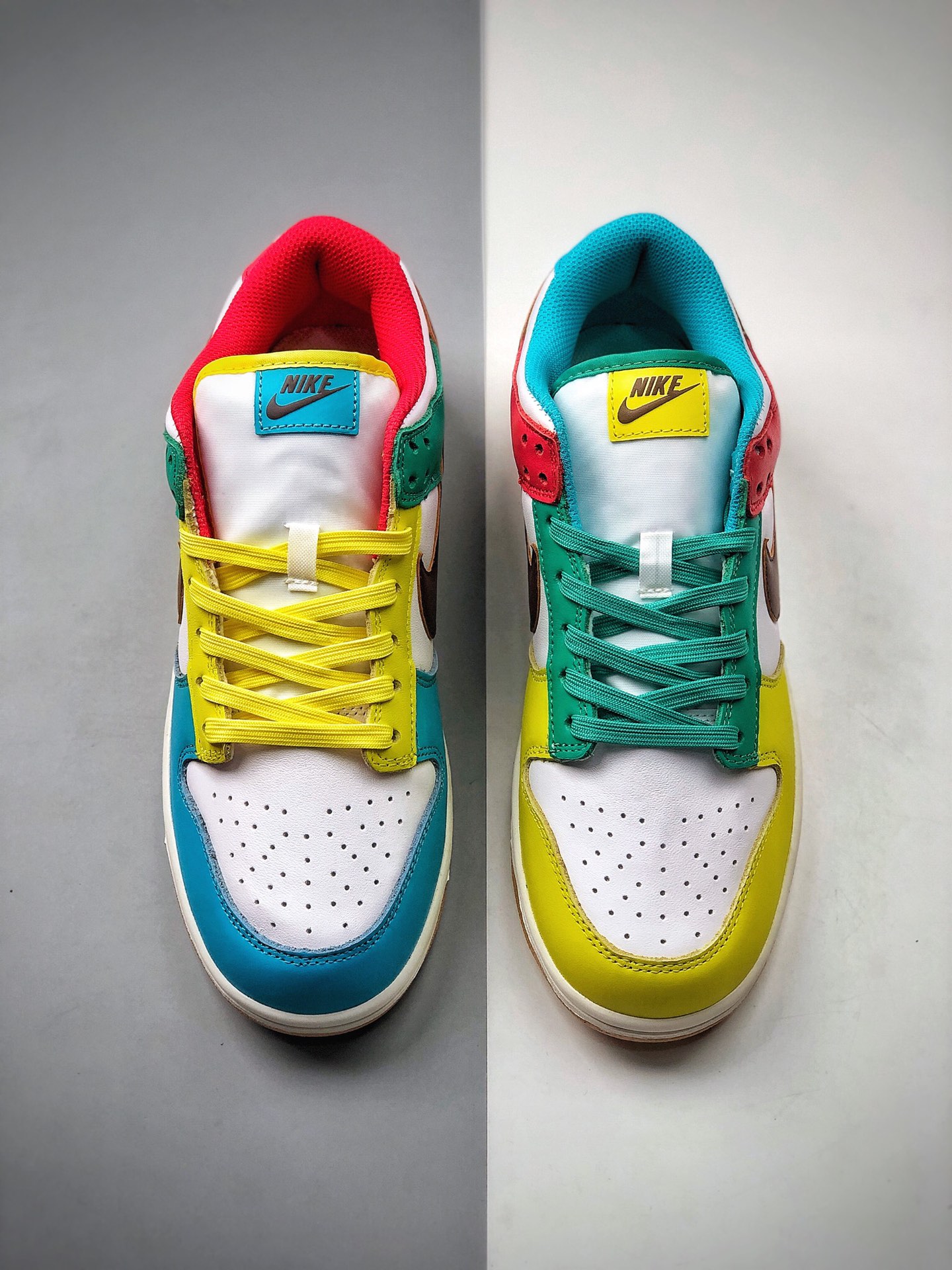380  Nike SB Low ” Free 99 ” 鸳鸯款 低帮运动休闲板鞋   DH0952-100