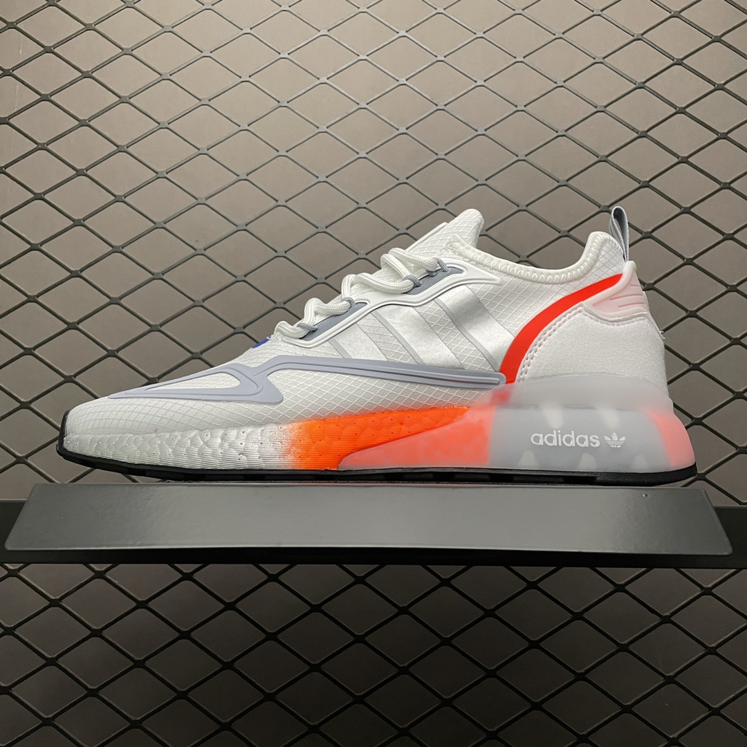 240 NASA x AD 阿迪 ZX 2K 联名款爆米花中底跑鞋 FY5725