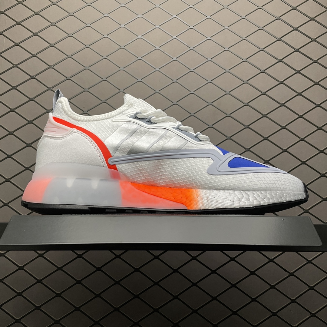 240 NASA x AD 阿迪 ZX 2K 联名款爆米花中底跑鞋 FY5725