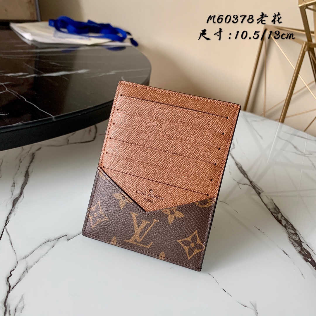 Louis Vuitton Copy
 Wallet Card pack Damier Graphite Canvas M60378
