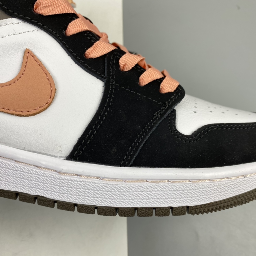 240 Air Jordan 1 Mid AJ1 乔1 中帮百搭休闲运动板鞋DH0210-100