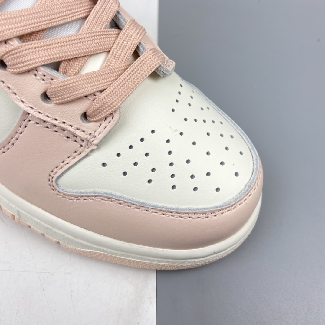 300 Nk SB Dunk Low ”Orange Pearl” 扣篮系列“樱花粉白粉珍珠”低帮休闲运动滑板鞋 DD1503-102