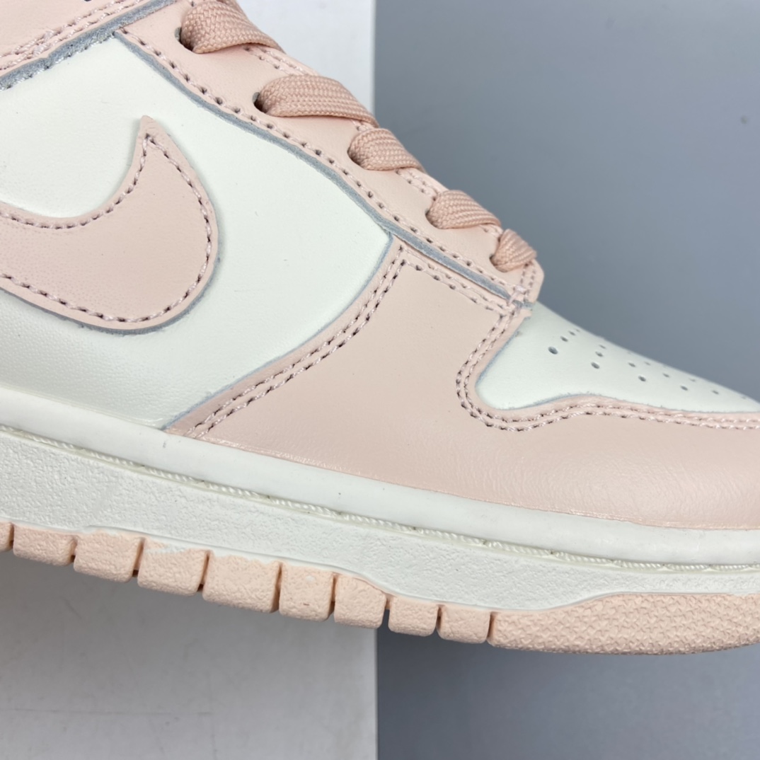 300 Nk SB Dunk Low ”Orange Pearl” 扣篮系列“樱花粉白粉珍珠”低帮休闲运动滑板鞋 DD1503-102