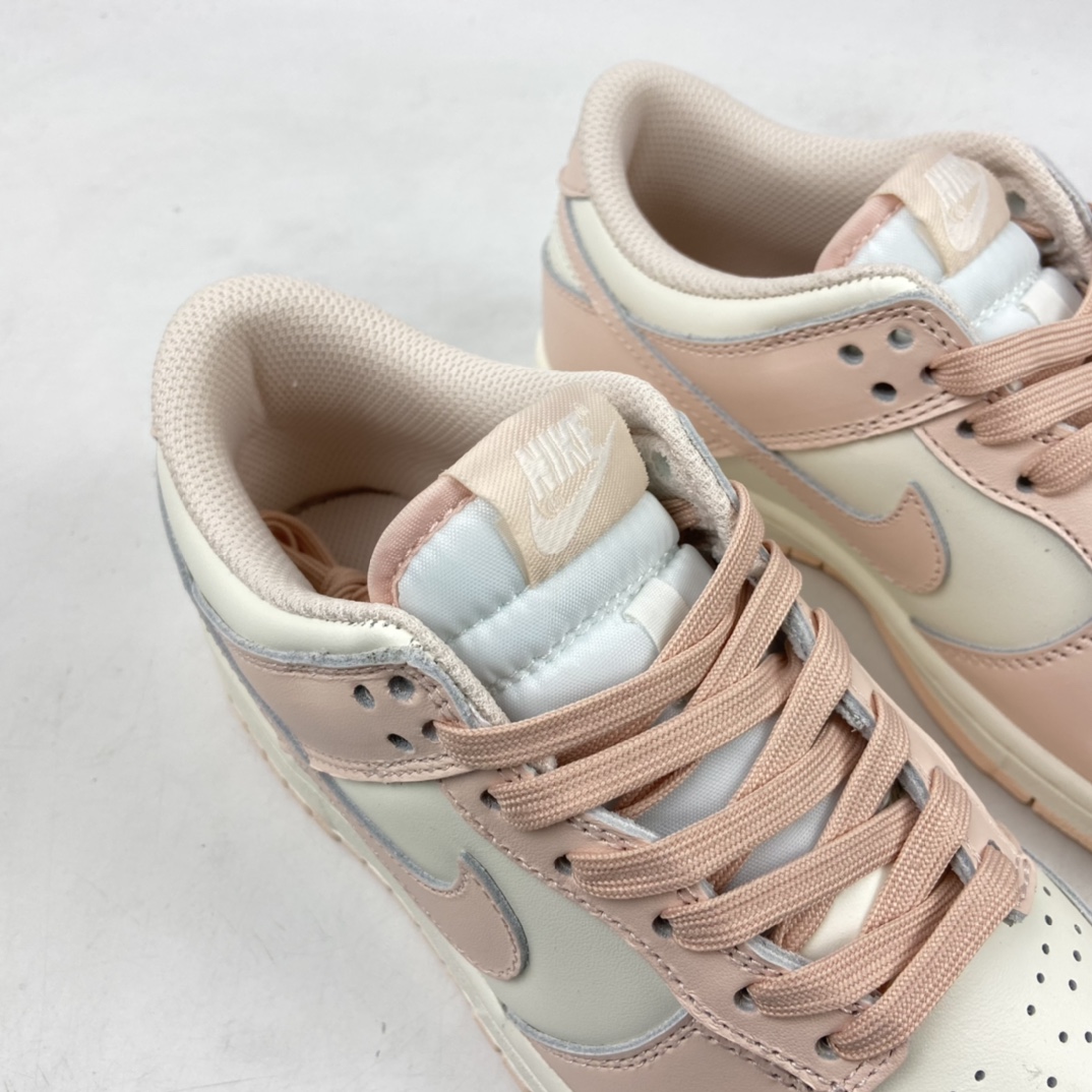 300 Nk SB Dunk Low ”Orange Pearl” 扣篮系列“樱花粉白粉珍珠”低帮休闲运动滑板鞋 DD1503-102