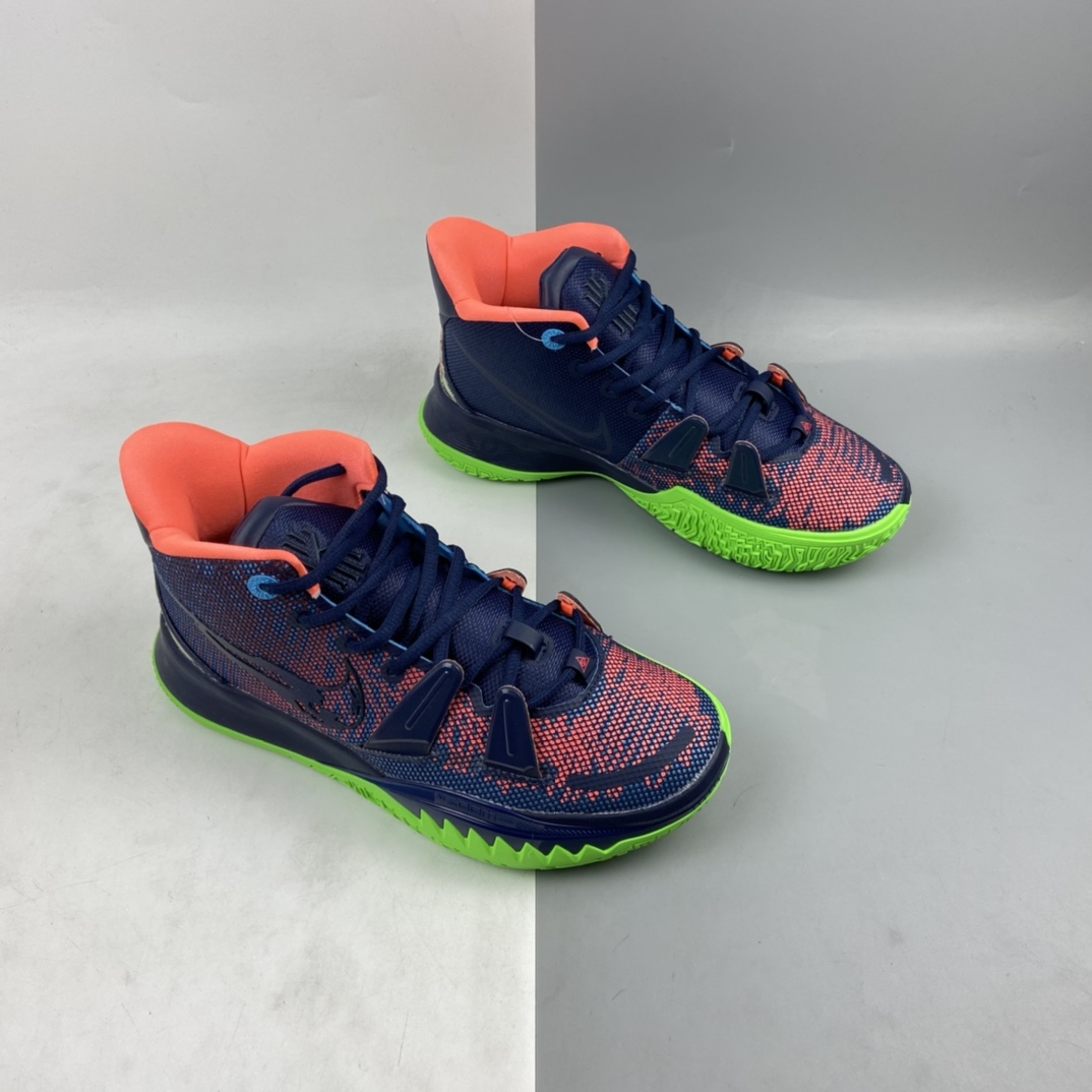 220 Nike Kyrie 7 Pre Heat Ep 欧文7代 室内休闲运动中帮篮球鞋 CQ9327-401